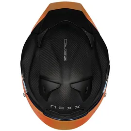 NEXX X.R3R Zero Pro 2 Integralhelm - Matt Schwarz/Rot / M