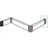 FN Neuhofer Neuhofer Endstück für Rohrabdeckleiste 15 x 7 x 7 cm weiß