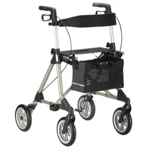 Eschenbach Rollator Elan Plus mit extra weichen Komfort Rädern champagner