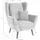 Home Affaire Ohrensessel Hemmink Mikrofaser 90 x 107 x 94 cm Braun