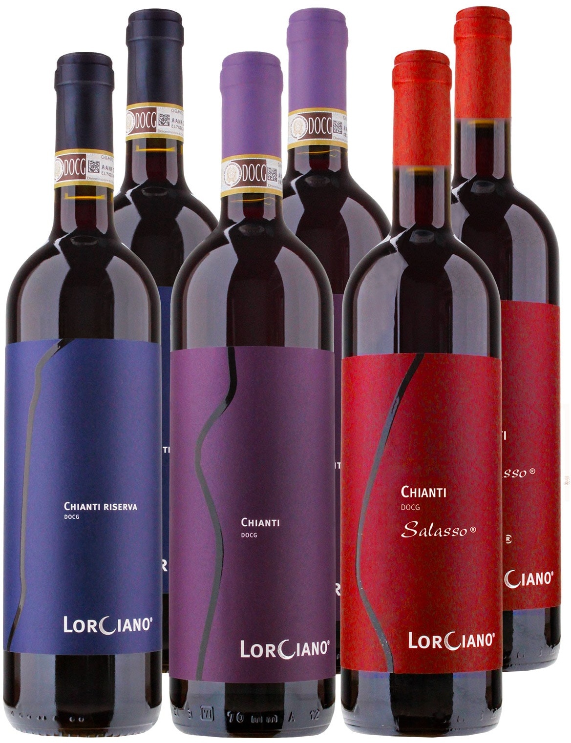 Weinpaket Toskana 13,0 % vol 6 x 0,75 Liter