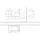Villeroy & Boch Waschtischunterschrank 1 Auszug 77,2 x 43,6 x 43,9 cm Nordic Oak