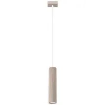 Sollux Lighting Karbon 1-flg. 10 W 30 cm taupe Aluminium