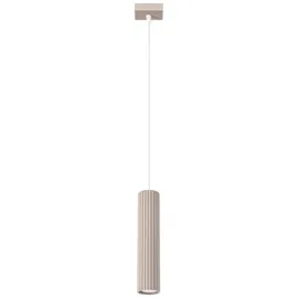 Sollux Lighting Karbon 1-flg. 10 W 30 cm taupe Aluminium