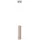 Sollux Lighting Karbon 1-flg. 10 W 30 cm taupe Aluminium