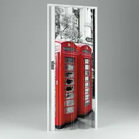 Forte - Innenraum Falttür Digitaldruck In Pvc Mod. Vera 89,55x214 Cm London