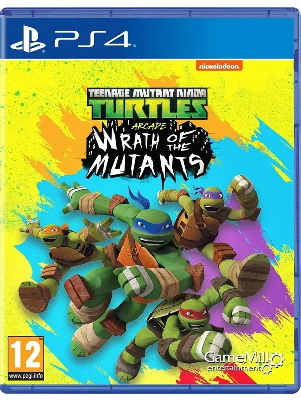 Teenage Mutant Ninja Turtles Arcade: Wrath of the Mutants - Sony PlayStation 4 - Action - PEGI 12