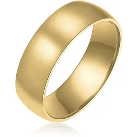 True Rebels Fingerring TRUE REBELS "TR352" Gr. 62, gelbgold, Fingerringe, Herren, 62, Edelstahl, 6,7mm, Fingerring