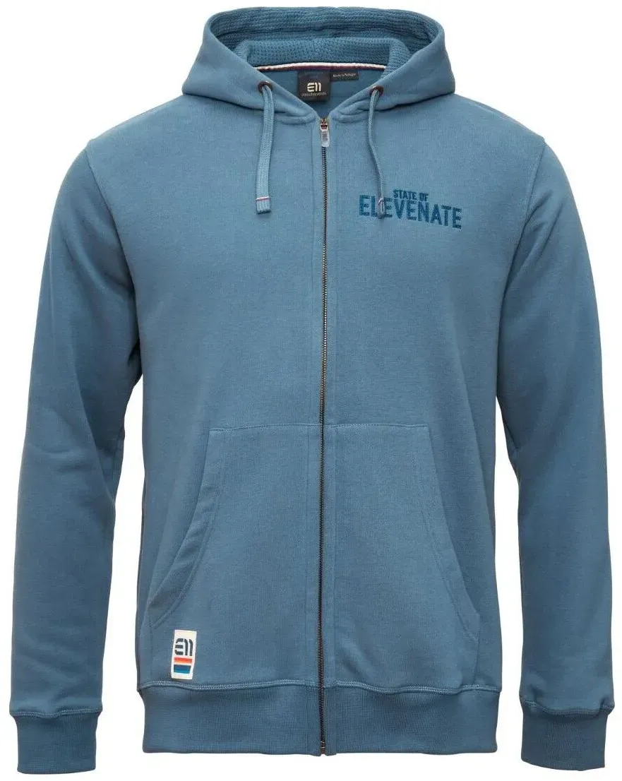 Elevenate Men Authentic Hoodie indian blue (624) M