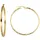 Fascination by Ellen K. Creolen 375/- Gelbgold diamantiert Ø 45mm