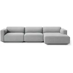 &Tradition - Develius Eck-Sofa, Konfiguration F, grau (Hallingdal 130)