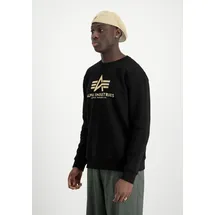 Alpha Industries Basic Carbon Sweatshirt Black / Gold 2XL