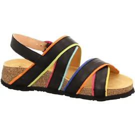 THINK! Koak Kreuzriemen Sandale schwarz kombi 953