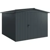 EcoStar Gerätehaus Euroline Trend 2,62 x 2,62 m Anthrazit