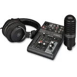 Yamaha AG03MK2 LSPK Live Streaming Pack schwarz