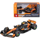 BBURAGO 18-38214N - Modellauto - F1 McLaren MCL38 Miami Norris #4 Maßstab 1:43)