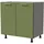 Feldmann-Wohnen Unterschrank Brerra 80 x 50 x 82 cm Farngrün