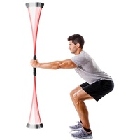 WINBST Sport Schwingstab, 160cm Schwingstab,Multifunktionaler Sport Tremor Fitness Für Hause körperliche Bewegung Yoga Fitness