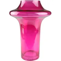 AM Design Dekovase AM DESIGN "Vibrant pinkfarbene Glasvase", pink, B:20cm H:29cm, Glas, Vasen, Farbe und Energie für jeden Raum