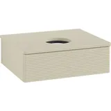 Villeroy & Boch Waschtischunterschrank 600 x 190 x 50 cm Silk Grey Matt