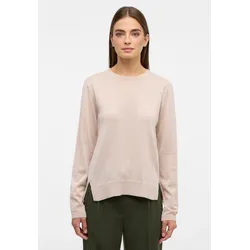 Strickpullover ETERNA, Damen, Gr. L, beige, 100% Wolle (Merino), casual, normal, Pullover