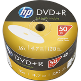 HP DVD+R 4.7GB/120Min, 50-er Bulk, bedruckbar