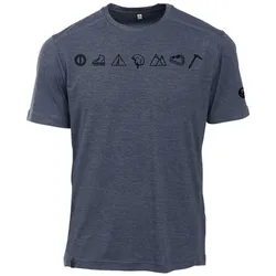 MAUL Sport Grinberg Fresh - 1/2 T-shirt mit Print blue (73) 50