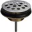 Viega Ablaufventil 117146 G 2xDN 80, Edelstahl, Ventilunterteil Messing, mit Sieb
