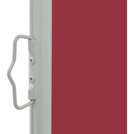 vidaXL Seitenmarkise 140 x 300 cm Rot Polyester