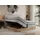 MKS Boxspringbett 160 x 200 cm H4 Hellgrau