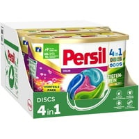 Persil Color 4in1 Discs 132 (3 x 44) Waschladungen, Colorwaschmittel mit Tiefenrein-Plus Technologie und langanhaltender Frische, Waschmittel für leuchtende Farben