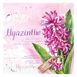 IHR Serviette "Hyazinthe Pink Perl"