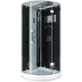 AcquaVapore D37-23R0 Dusche Duschtempel Komplett Duschkabine 100x100 OHNE 2K Scheiben Versiegelung