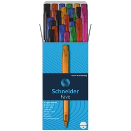 Schneider Kugelschreiber Fave 770« farbig sortiert mehrfarbig,
