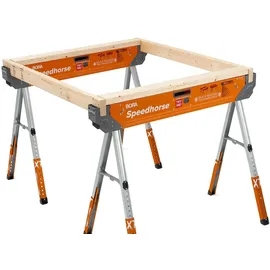 Bora Arbeitsbock Aluminium/Stahl höhenverstellbar 2er Set