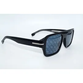 HUGO BOSS Boss 1595/S BLACK/GREY TOP LINEAR 53/19/145 Herrenbrillen - 53/19/145