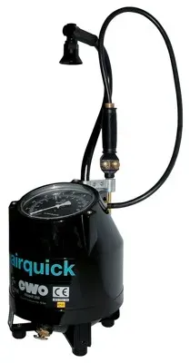 Tragbares Tankstellenreifenfüllgerät airquick 160/6, ø160mm Manometer geeicht