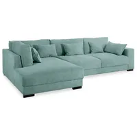 filippo Ecksofa Marsala Cord Grün Mint