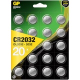 GP Knopfzellen CR2032 3,0 V