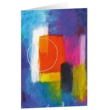 Adeo Verlag Kunstkarten "Rotes Quadrat" 5 Stk.