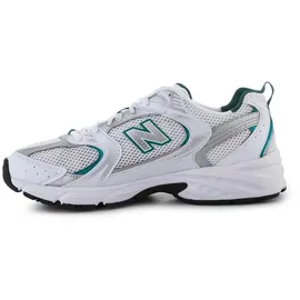 New Balance 530 White/Silver Metallic/Vintage Teal 43