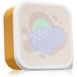 Saro Baby Snack Boxes Pausenbox Mustard 3 St.