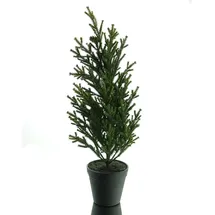 Gasper Weihnachtsbaum Konifere Grün im Topf 49 cm - Kunststoff