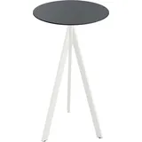 Essentials Infinity Klapptisch 70 x 70 x 110 cm schwarz/weiß