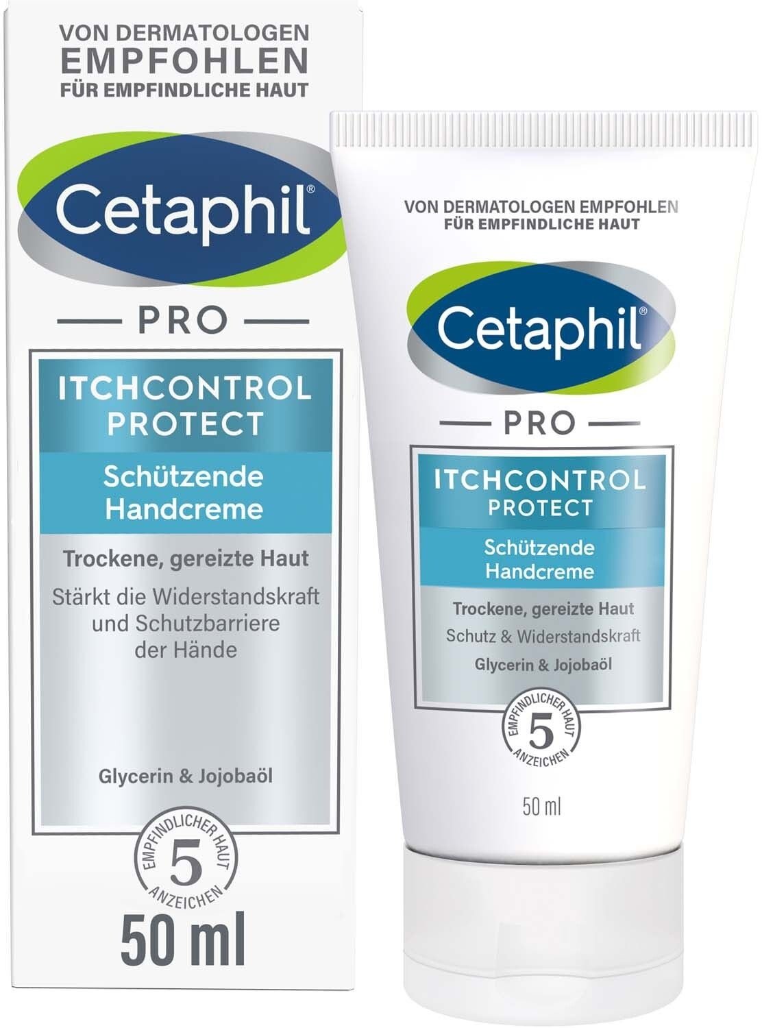 Cetaphil PRO ItchControl Protect Schützende Handcreme für sehr trockene, gereizte Hände