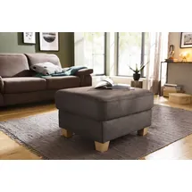 Home Affaire Polsterhocker Dalia mit Stauraum 66 x 46 x 76 cm Braun