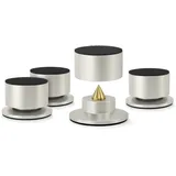 Dynavox BA-4 Highend Absorber 4er-Set, Silber