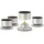 Dynavox BA-4 Highend Absorber 4er-Set, Silber
