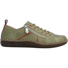 Rieker Sneaker Damen Weit Grün 40