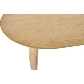 LeGer Home by Lena Gercke Esstisch "Melinda, TOPSELLER, OTTOs Choice", beige (naturfarben), B:200cm H:77cm T:90cm, LEGER HOME BY LENA GERCKE, Tische, Runde Esstische Esstisch Holz-Esstische, aus massivem Eschenholzfurnier, in zwei Breiten erhältlich